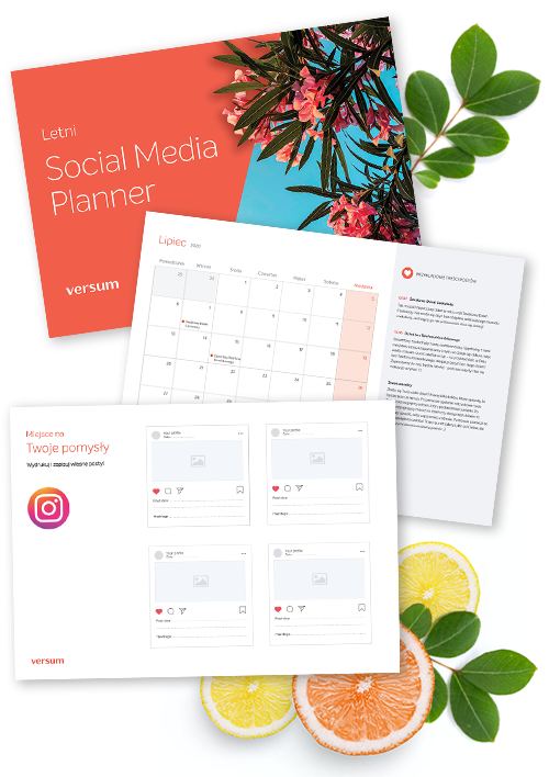 Social Media Planner na okres letni w salonie urody
